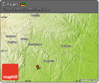 Physical Map of Zinvari