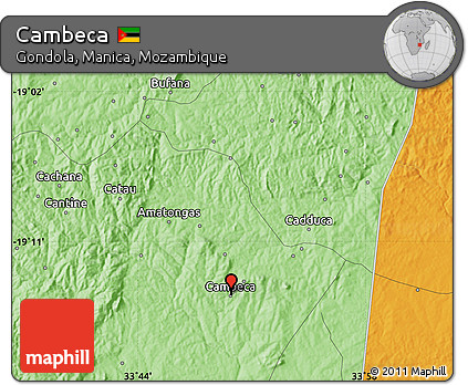 Political Map of Cambeca