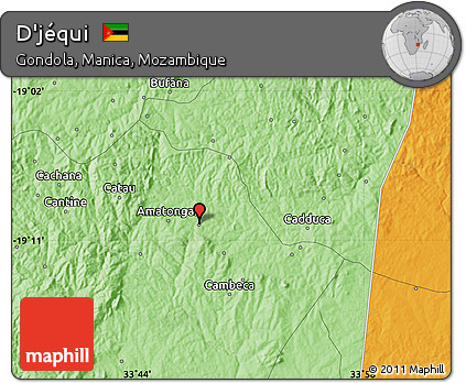 Political Map of D'jéqui