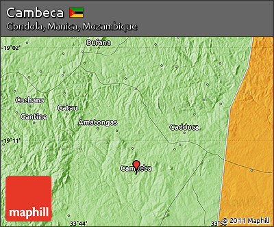 Political Map of Cambeca