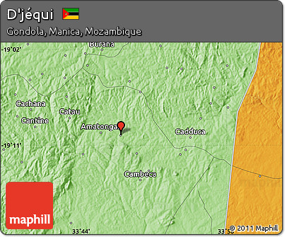 Political Map of D'jéqui