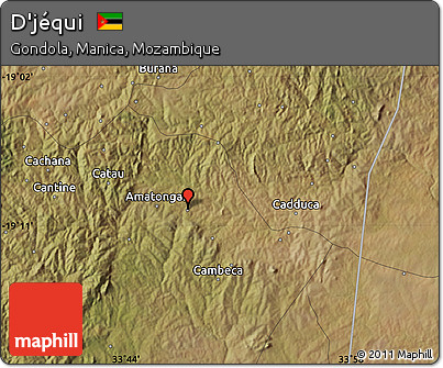 Satellite Map of D'jéqui