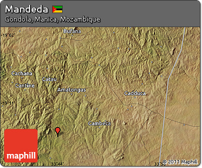 Satellite Map of Mandeda