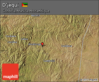 Satellite Map of D'jéqui