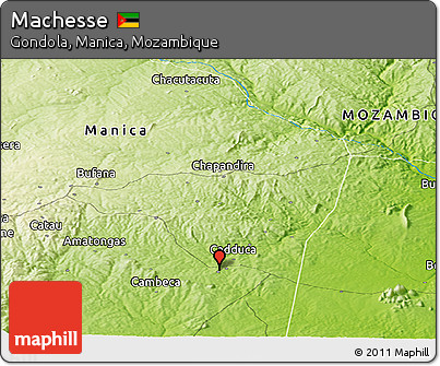 Physical Panoramic Map of Machesse
