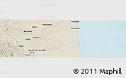 Shaded Relief Panoramic Map of the area around 19° 2' 1" S, 39° 52' 30" W