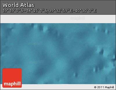 Satellite 3D Map of the Area around 19° 2' 1" S, 40° 1' 29" E