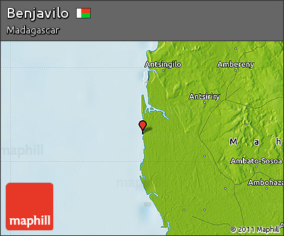 Physical Map of Benjavilo