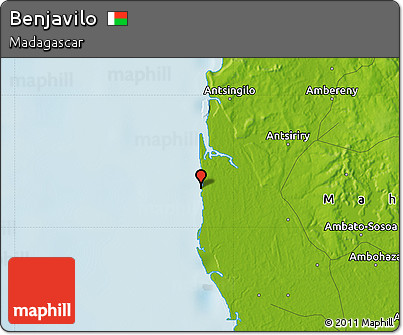 Physical Map of Benjavilo