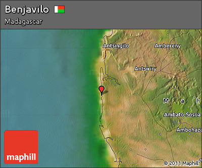 Satellite Map of Benjavilo