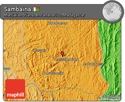 Political Map of Sambaina