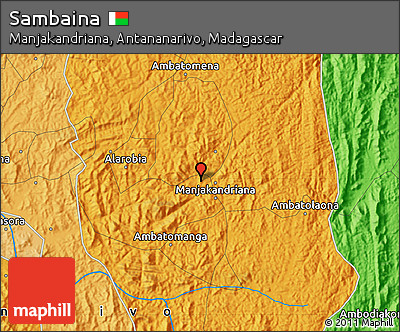 Political Map of Sambaina