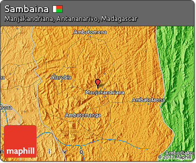 Political Map of Sambaina