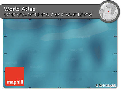 Satellite Map of the Area around 19° 2' 1" S, 4° 10' 30" W