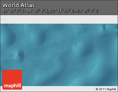 Satellite 3D Map of the Area around 19° 2' 1" S, 52° 46' 29" E