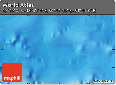 Political Map of the Area around 19° 2' 1" S, 61° 16' 29" E