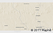 Shaded Relief 3D Map of Campamento de los Pozos