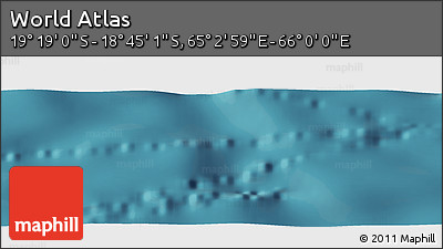 Satellite Panoramic Map of the Area around 19° 2' 1" S, 65° 31' 30" E