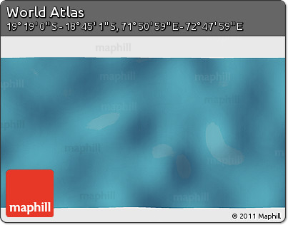 Satellite 3D Map of the Area around 19° 2' 1" S, 72° 19' 29" E
