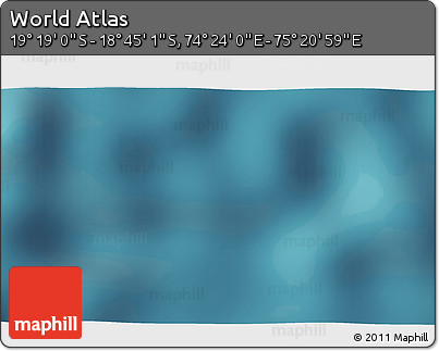 Satellite 3D Map of the Area around 19° 2' 1" S, 74° 52' 30" E