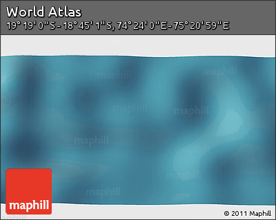 Satellite 3D Map of the Area around 19° 2' 1" S, 74° 52' 30" E