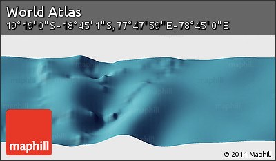 Satellite Panoramic Map of the Area around 19° 2' 1" S, 78° 16' 30" E