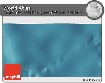 Satellite 3D Map of the Area around 19° 32' 24" S, 100° 22' 30" E