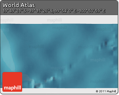 Satellite 3D Map of the Area around 19° 32' 24" S, 100° 22' 30" E