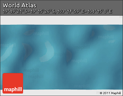 Satellite 3D Map of the Area around 19° 32' 24" S, 103° 46' 30" E