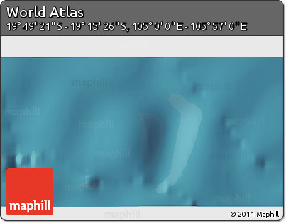 Satellite 3D Map of the Area around 19° 32' 24" S, 105° 28' 29" E