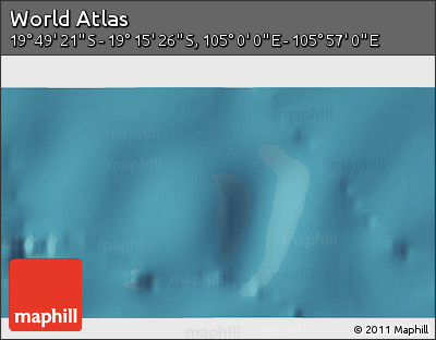 Satellite 3D Map of the Area around 19° 32' 24" S, 105° 28' 29" E