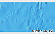 Shaded Relief 3D Map of the area around 19° 32' 24" S, 112° 7' 30" W