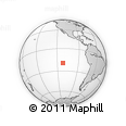 Outline Map of the Area around 19° 32' 24" S, 112° 7' 30" W, rectangular outline