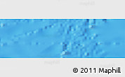 Shaded Relief Panoramic Map of the area around 19° 32' 24" S, 112° 7' 30" W