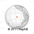 Outline Map of the Area around 19° 32' 24" S, 112° 58' 29" W, rectangular outline