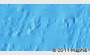 Physical 3D Map of the area around 19° 32' 24" S, 114° 40' 30" W