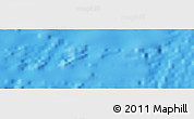 Shaded Relief Panoramic Map of the area around 19° 32' 24" S, 114° 40' 30" W