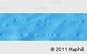 Shaded Relief Panoramic Map of the area around 19° 32' 24" S, 116° 22' 30" W