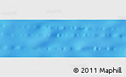 Shaded Relief Panoramic Map of the area around 19° 32' 24" S, 117° 13' 29" W