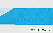 Political Panoramic Map of the area around 19° 32' 24" S, 121° 37' 30" E