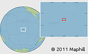 Savanna Style Location Map of the area around 19° 32' 24" S, 133° 22' 30" W