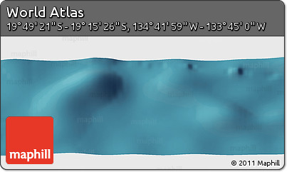 Satellite Panoramic Map of the Area around 19° 32' 24" S, 134° 13' 29" W