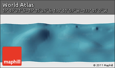 Satellite Panoramic Map of the Area around 19° 32' 24" S, 134° 13' 29" W