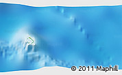 Physical 3D Map of the area around 19° 32' 24" S, 140° 10' 30" W