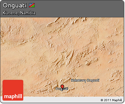 Satellite 3D Map of Onguati