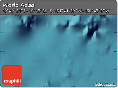 Satellite Map of the Area around 19° 32' 24" S, 151° 13' 29" W