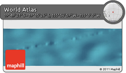 Satellite Panoramic Map of the Area around 19° 32' 24" S, 155° 28' 29" W