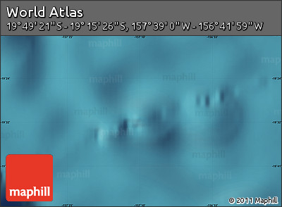 Satellite Map of the Area around 19° 32' 24" S, 157° 10' 30" W