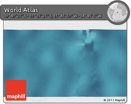 Satellite 3D Map of the Area around 19° 32' 24" S, 15° 13' 29" W