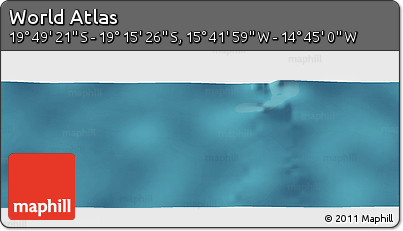 Satellite Panoramic Map of the Area around 19° 32' 24" S, 15° 13' 29" W